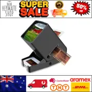 35mm Slide Viewer with 3X Magnifier & LED Light for Slides & Film Negatives