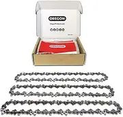 [Oregon] 91P050X3 3-Pack Chainsaw Chain for 14-Inch (35 cm) Bar -50 Drive Links – Low-Kickback Chain fits Several Stihl Models