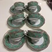 Narumi Cup Saucer C S Tea Coffee Set Of 6