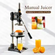 Manual Juicer Orange Lemon Squeezer Pomegranate Presser Flat Plate Hand Pressing