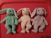 Ty Beanie Baby Hoppity(PVC), Hippity, Floppity Tag Errors