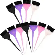FOYTOKI 1 Set Hair Dyeing Brush Professional Hair Tint Tools Durable Barber Accessories for Salon Home Use Random Colors for Creative Styling Random Color