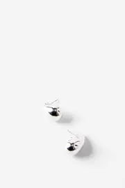 [Rubi] Rubi - Small Charm Earring - Silver plated waterdrop stud OS SILVER PLATED WATERDROP STUD