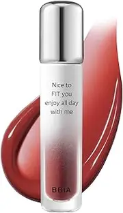 BBIA Water Fit Tint - Extreme Persistence Long-Lasting Watery Glow Fixing Tint Lightweight High Pigment Clear Colors Non-Smudging Glowy Finish Korean Daily Lip Makeup (05 LATTE IS BACK, Pack of 1)