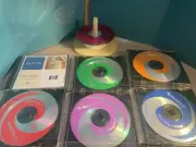 Lot 17 CD-R Audio 80 Minute CD's in Slim Jewel Cases Color Collection