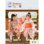 臺灣直營！日本兒童和服浴衣女童日式浴衣正裝傳統櫻花小孩中國風寶寶日系和服