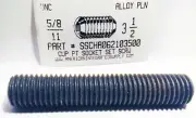5/8-11x3-1/2 Hex Socket Set Screws Cup Point Alloy Steel (2)