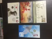 pnc coloured $2 coin bundle uncirculated carded coins collection bulk unc fdc
