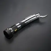 Star Wars jedi Dooku Empty Hilt Lightsaber Replica Dueling Custom High Metal
