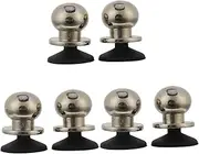 ULDIGI 3sets Metal Game Joystick for Phone Tablet Controller Shortcut Buttons Large Easy Install High Sensitivity 2pcs*3 Silver