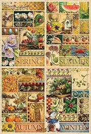 Cobble Hill The Four Seasons Jigsaw Puzzle (2000 Pieces)