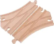 Expand Your Wooden Train Track Pieces Pcs y Switch Tracks for Train Set Fun