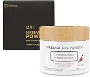 Japanese Nuru Massage Gel Powder 100g | Formulated with Natural Seaweed & Green Tea | Made in Japan | Paraben & Glycerine Free | Fragrance-Free | Makes 10 Litre | Vegan | Ori