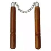 Wooden Golden Handle (Brown)