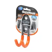 Zenith 15 / 40kg Black SureHook Small Garage J Hook