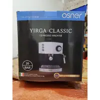 在飛比找蝦皮購物優惠-【Osner韓國歐紳】YIRGA 半自動義式咖啡機