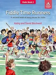 Oxford University Press Revised Edition Fiddle Time Runners Book with CD: A second book of very easy pieces for violin