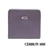 在飛比找遠傳friDay購物優惠-CERRUTI 1881 拉鍊零錢包 040F-E6402