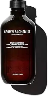 Grown Alchemist Balancing Facial Toner: Rose, Ginseng, Chamomile, Vegan, 200 ml