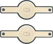 HoAhaMay 2 Pack Holland Silicone Baking Mat for Oven Easy Clean Reusable Bread Baking Mat with Long Handle, Suitable for Bread Baking Pan, Dough, Oven Bread Mat