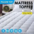 1000GSM Bedding Queen King Double Matress Topper Pillowtop Mattress Protector AU