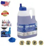 Heavy-Duty 6 lbs Dark Blue Chalk for Bold Lines - Semi-Permanent Marking Tool