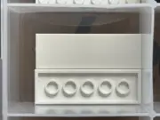 LEGO Parts - White Tile 2 x 6 - No 69729 - QTY 5