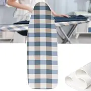 MAEEHDNKM Ironing Board Cover Pad 12x36/13x39/15X45in Replacement Ironing Board Cover and Pad, Ironing Board Pad with Padding Ironing Covers Heat Resistant(13x39 inch(100x34 cm))