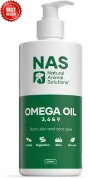 Omega 3 6 9 Fish Oil for Dogs & Cats 500ml Joint Skin Coat Health Supplement