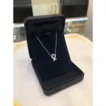 (已售出)TIFFANY&CO.愛心造型鑽石項鍊-750