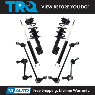 TRQ Front and Rear Suspension Kit Fits 2013-2019 Ford Taurus (for: Ford)