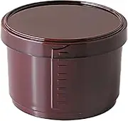 Fukui Craft Hitsu, Heat Resistant, Made in Japan, Dishwasher Safe, DX Wappa Rice Bowl, Red Coating, Large