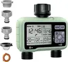 2-Outlet Automatic Water Timer Irrigation Controller Digital Watering Tap Timer