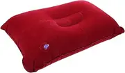 BELLIFFY Portable Inflatable Pillow Bed Pillows Camping Pillow Travel Pillows Plane Pillow Hiking Pillow Inflatable Lumbar Pillow Inflatable Pillow for Sleeping Backpacking Pillow Red PVC