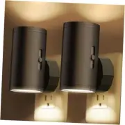 LED Night Lights Plug into Wall, Dusk to Dawn Sensor,5-300LM Adjustable
