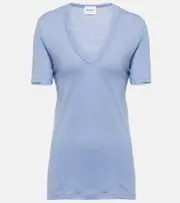 [Marant Etoile] Marant Etoile Kranger linen jersey T-shirt AU 10 blue