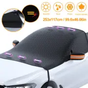 Magnetic Car Windshield Cover Protector Front Side Window Snow Ice Frost Guard (for: Nissan)
