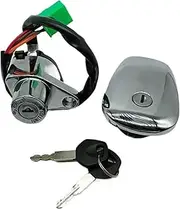 Ignition Key Switches for VS750 for Intruder 750 1985-1991 VS800 for Intruder 800 1992-04 VS1400 for Intruder 1400 1987-04 Ignition Switch Fuel Gas Cap Key Ignition Barrel Key Switch