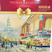 Thomas Kinkade Puzzle Christmas Wish Holiday Shopping 1000 Pcs Ceaco Jigsaw NEW