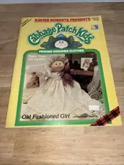 Cabbage Patch Kids Preemie Designer Clothes Pattern Book #7809 Plaid UNCUT