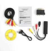 USB2.0 VHS to DVD Converter Convert Analog Video to Digital Format Audio Video D
