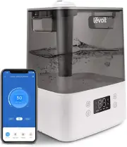 LEVOIT Cool Mist Humidifier 6Liter Smart WiFi Top Fill Ultrasonic works w/ Alexa