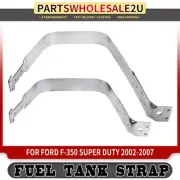 2Pcs Fuel Tank Strap for Ford F-350 Super Duty 02-07 165.0" Wheelbase 3C3Z9092AA (for: Ford)