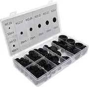 Gatuida 170pcs Rubber Grommet Firewall Kit Electrical Wire Hole Plugs Rubber Grommets for Plumbing Automotive Set