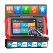 KINGBOLEN S600 Car Scanner, ENG/at/SRS/ABS OBD2 Scan Tool with 8 Resets Lifet...