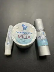 3 Piece Milia Treatment Set, Helps Dissolve and Reduce Milia, With Salicylic