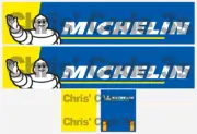 Code 3 Adhesive Vinyl Trailer Decals - Michelin Tyre - 1/50 1/76 1/148 1/64 1/87