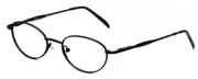 Reptile Gecko Designer Reading Glasses in Matte Black ; +1.25