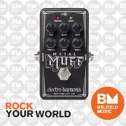 Electro Harmonix EHX Nano Metal Muff Distortion w/ Noise Gate Effects Pedal