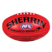 Sherrin AFL Super Soft Ball Red 3